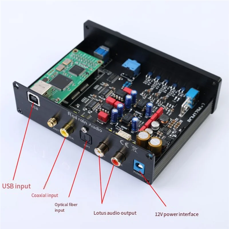 -A89Z Bluetooth 5.1 QCC5125 USB Sound Card Dual Parallel PCM1794 Decoder Ear Amplifier CSR8675 Super 5.0