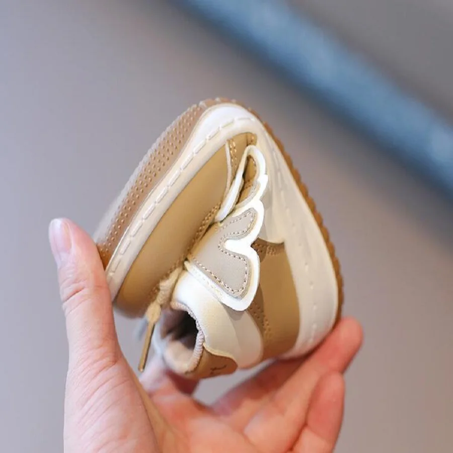 Size 21-32 Children\'s Thickened Thermal Shoes 2024 Winter New Boys\' Sneakers Plush High Top Girls\' Soft Soled Baby Casual Shoes