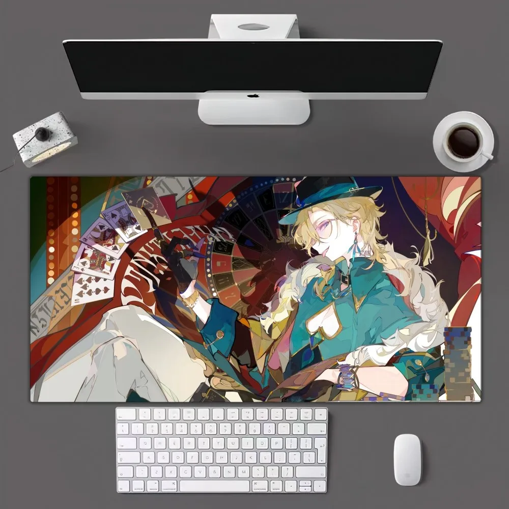 Game Honkai Star Rail Aventurine Mousepad Mousepad Gamer Mouse Pad Size For Office Long Table Mat