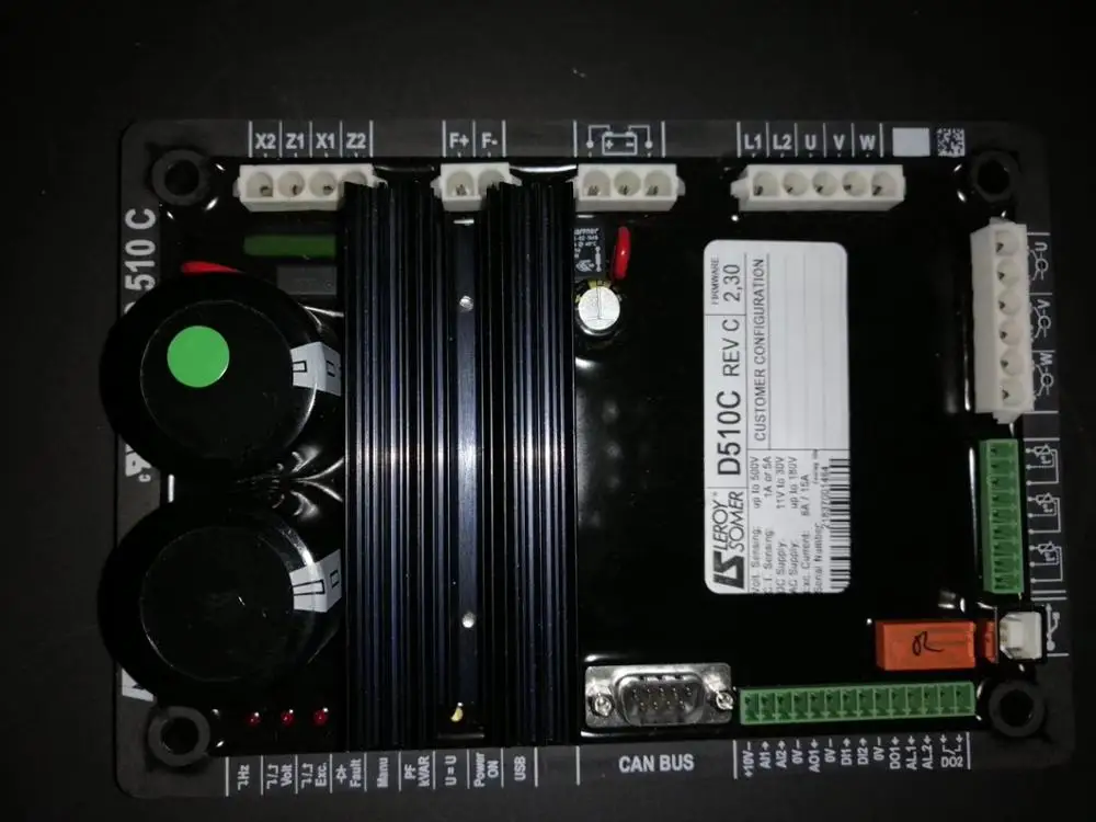 Controlador do regulador da tensão, R726, R731, D510, D510C, EM15, EM10