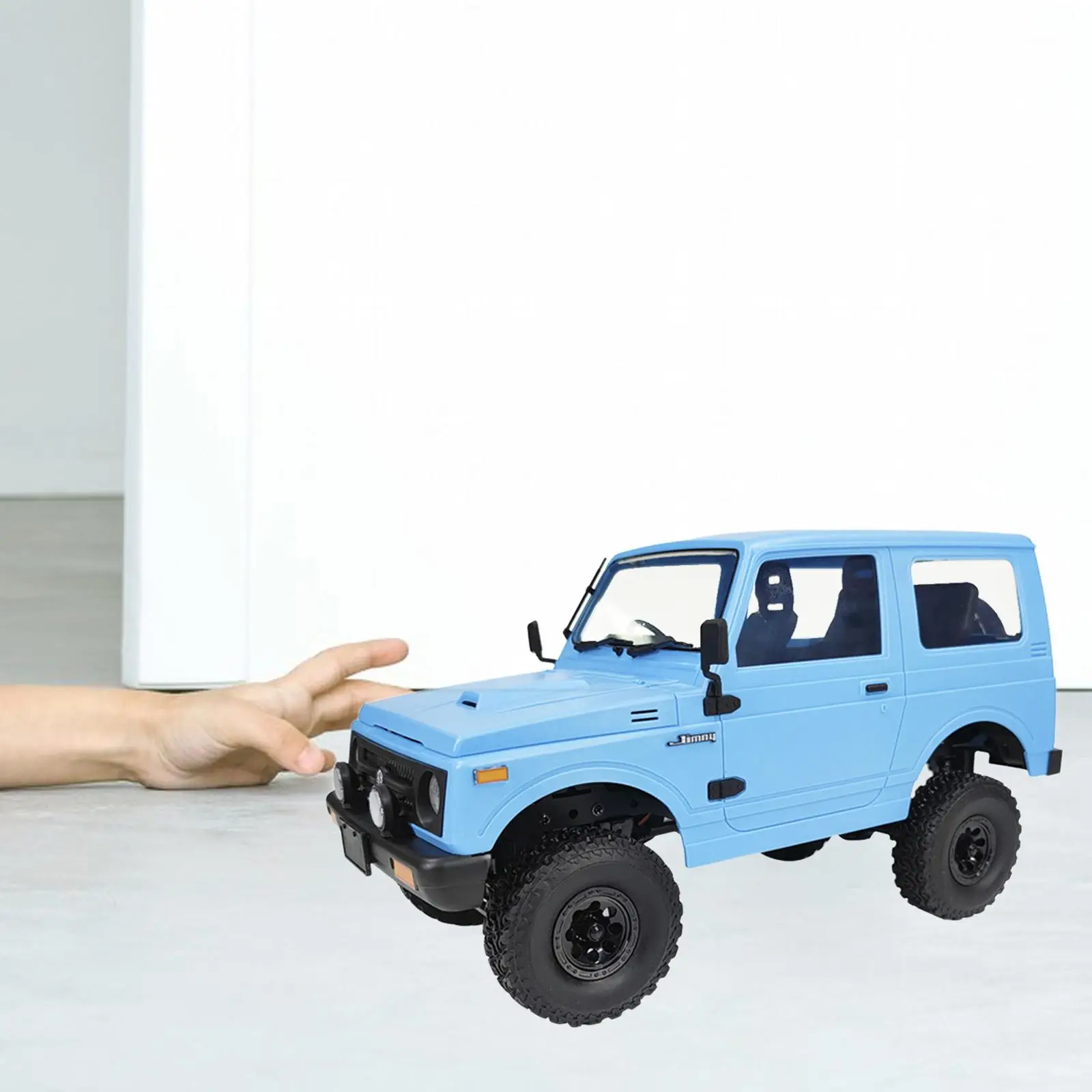

RC Car Portable 4WD 10km/H RC Car 1/10 Scale for Grass Adults Gift