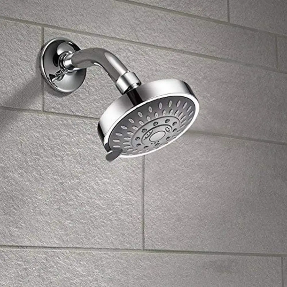 Modern High Pressure Rain Shower Head Anti-Clog Adjustable Spray Shower Head Water Saving Bathroom Showerhead Shower Room