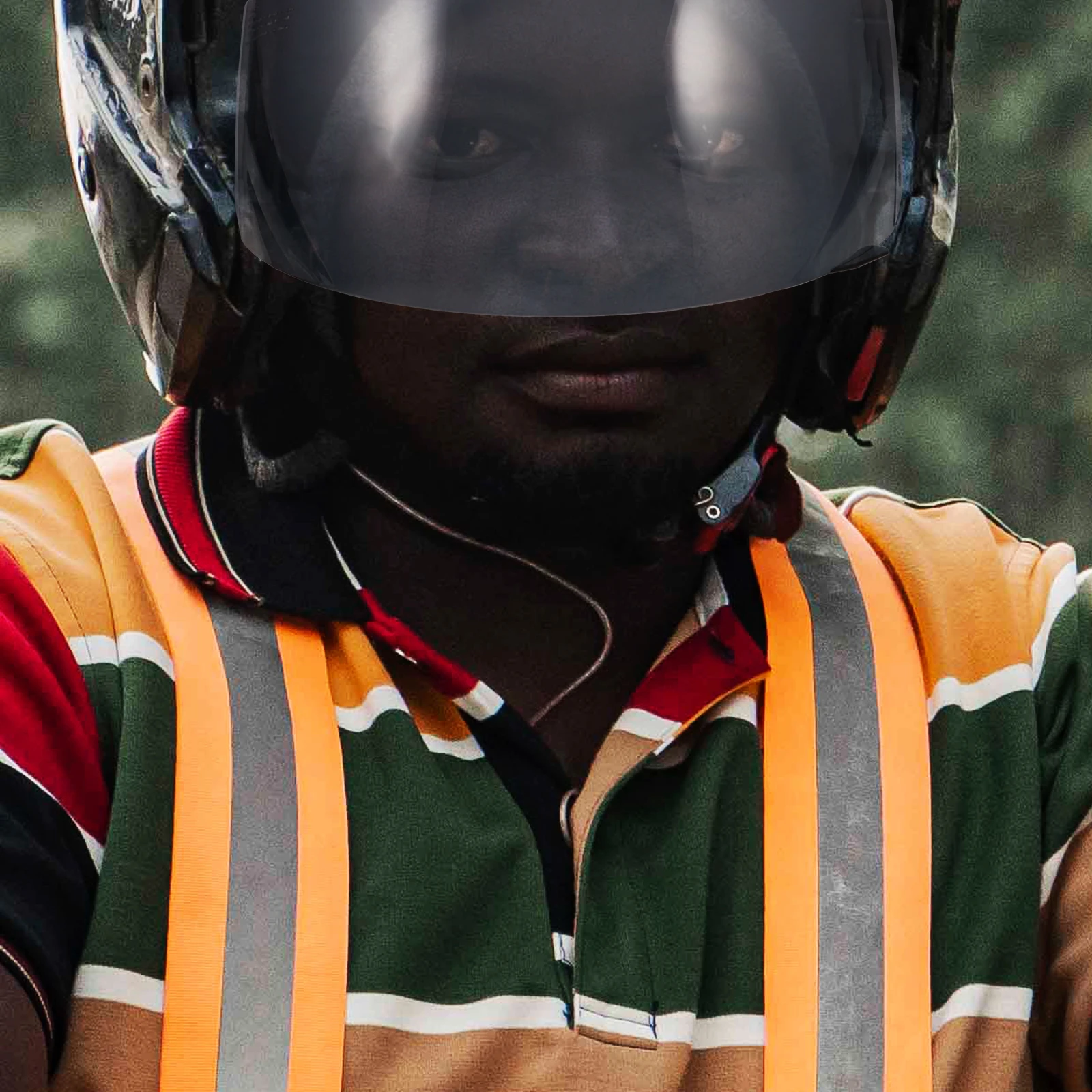 

Motorcycle Visor Replacement Lens Windproof Sandproof Durable Accessory For Outdoor Riding Compatible With Agv Shield