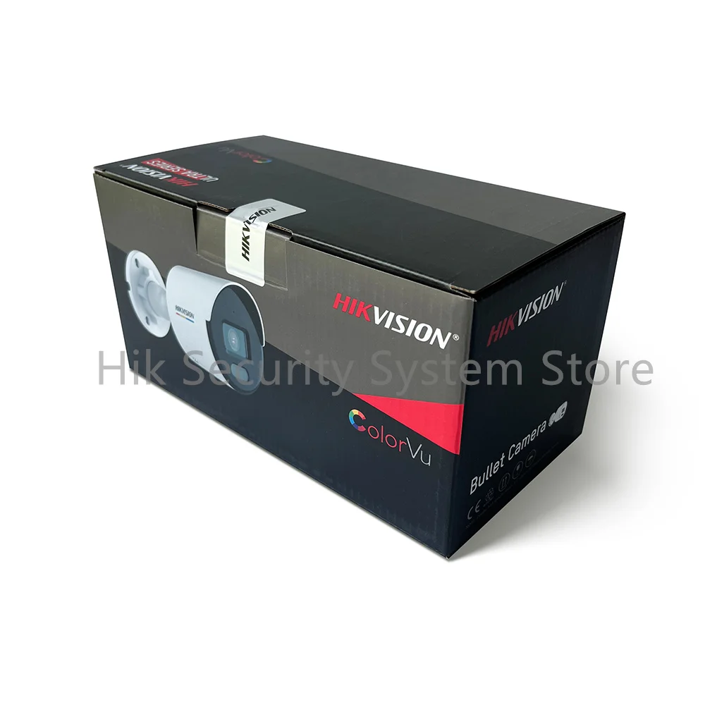 Imagem -04 - Hikvision-câmera Bullet Ds2cd3027g2e-luf 2mp Cor Cheia Detecção de Veículo Humano Microfone Embutido Rede ao ar Livre ip