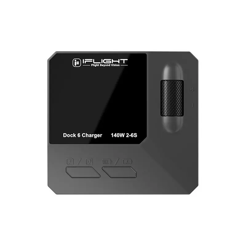 iflight-dock-6-for-fpv-drone-smart-battery-140w-2-6s-lipo-type-c-pd31-xt60-auto-detection