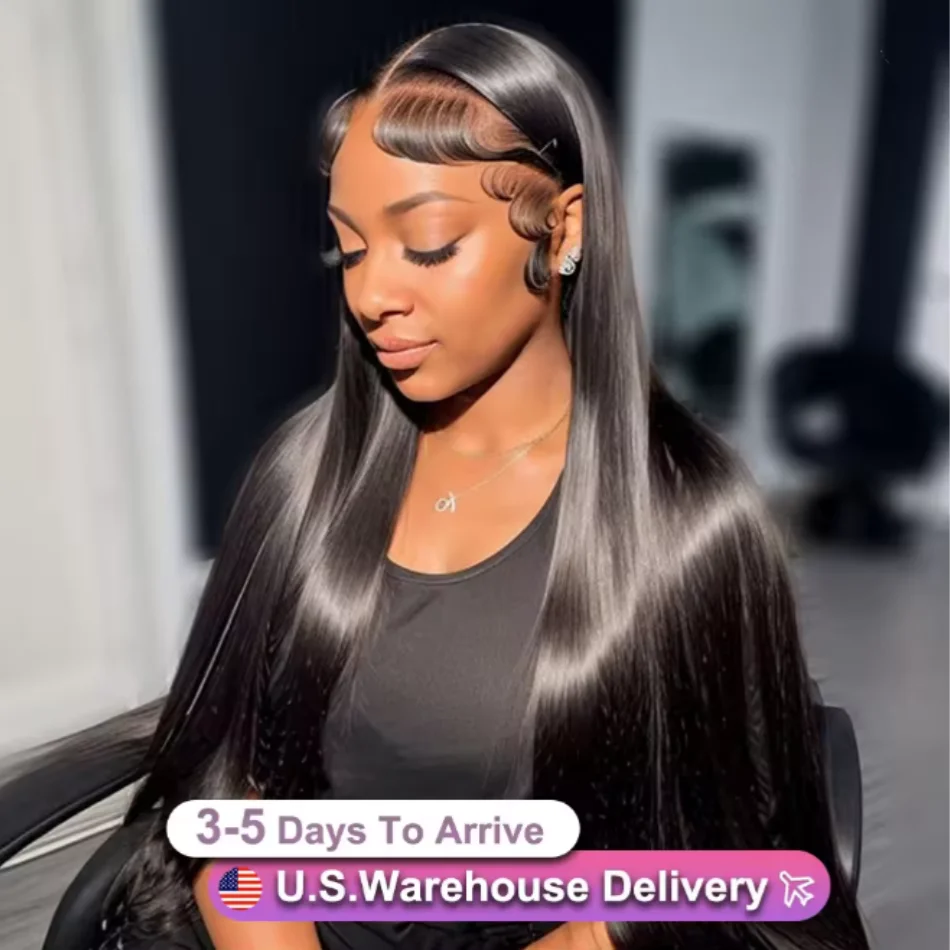 العظام مستقيم 13x6 سوبر مزدوجة تعادل HD الدانتيل الجبهة الشعر البشري غلويليس الباروكات 5x7 جاهزة لارتداء الشعر العذراء الفيتنامية للنساء #1