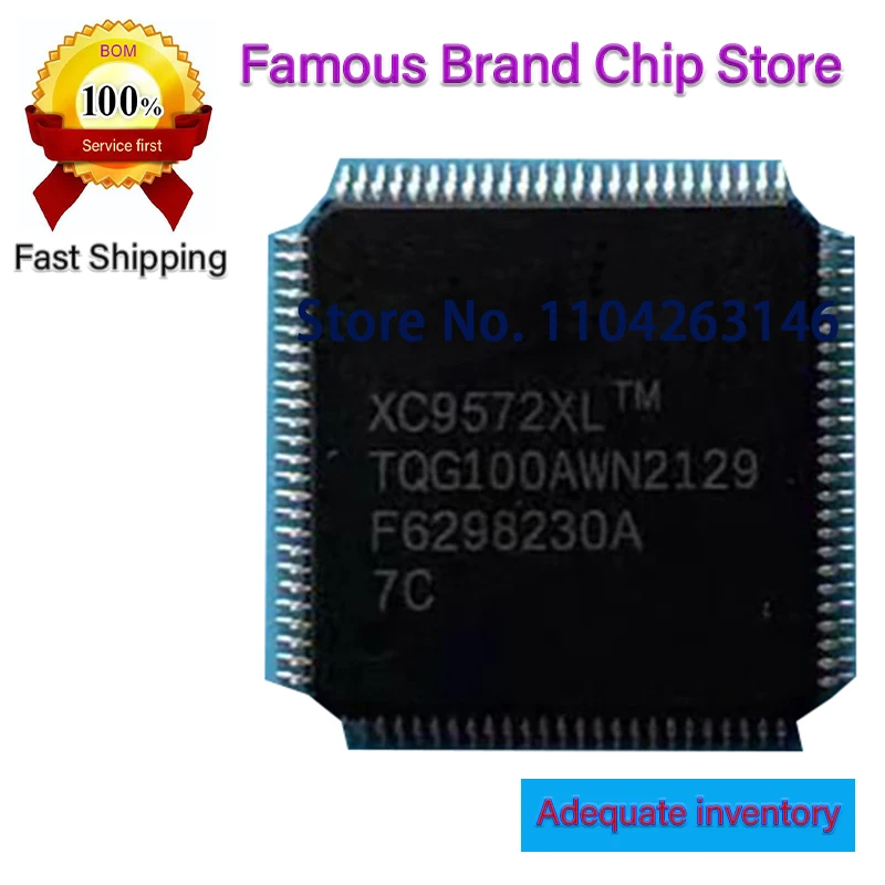 1pcs/lot  LCMXO2-1200HC-4TG100C QFP100 LCMXO2-1200HC  XC9572XL-7TQG100C XC9500XL  STM32F407VGT6 STM32F407  STM32F LQFP-100