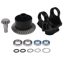 Metal Differential Case Diff Yoke Main Gear 37T 13T for ARRMA 1/10 Kraton Senton Big Rock Granite Outcast 1/8 Typhon Upgr