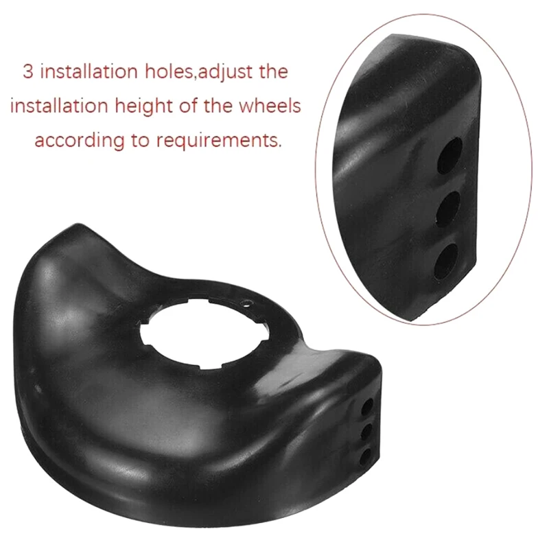 Universal Grass Trimmer Support Wheels Adjustable Angle Electric Brush Cutter Lawn Mower Support Wheel String Trimmer Attachment