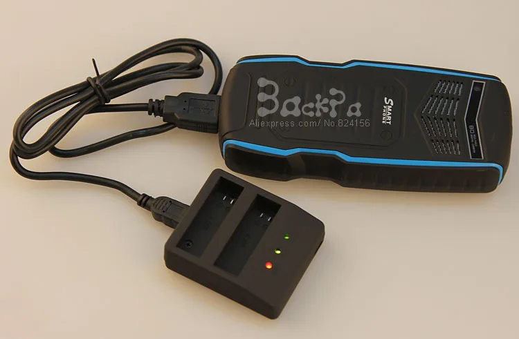 AHDBT-401 se encaixa no carregador USB do carregador de bateria duplo Hero 4