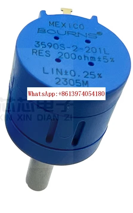 

Original imported BOURNS potentiometer 3590S-2-201L wire wound precision multi turn rotary potentiometer 200 ohms