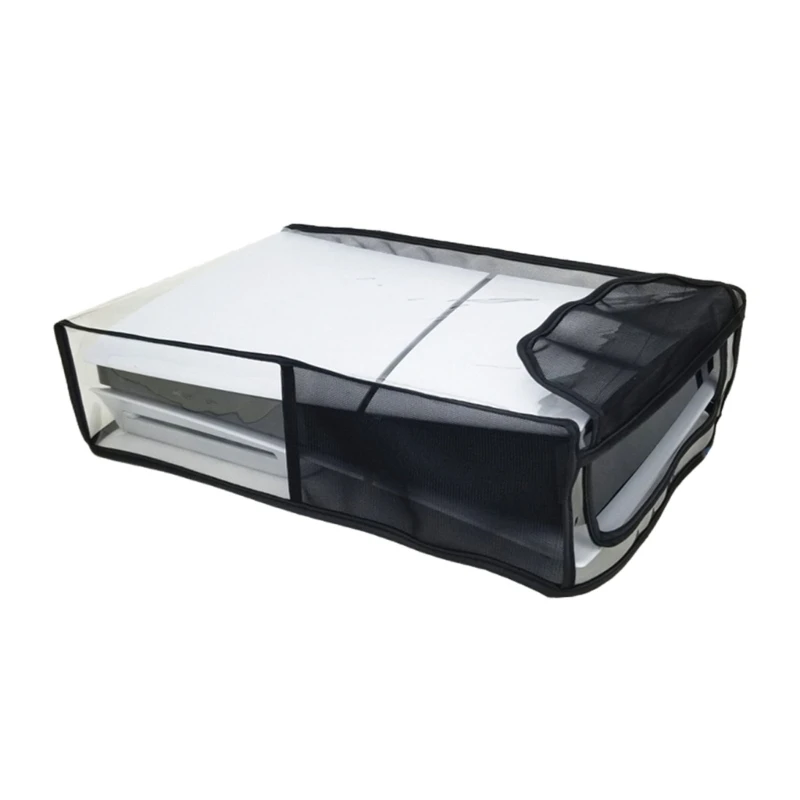 Capa protetora poeira para acessórios jogos finos, proteção vertical/horizontal