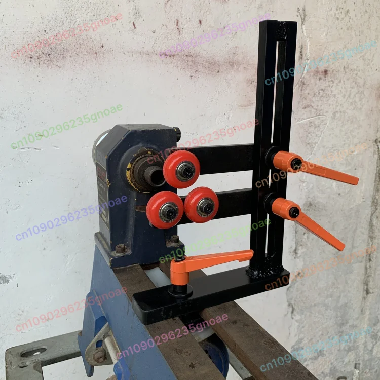 

Wood Lathe Steady Rest with Wheels Wood Lathe Center Frame Wood Turning Chuck Tools for Woodworking