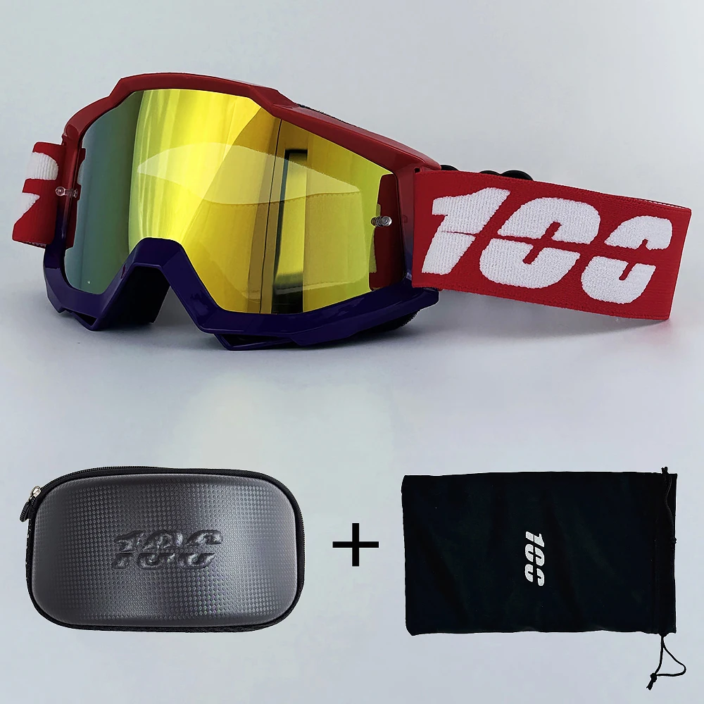 

Motocross Goggles – Off-Road Windproof Dirt Bike, MTB, Motorcycle & Snowboard Eyewear, Anti-Fog UV400 Helmet Goggles