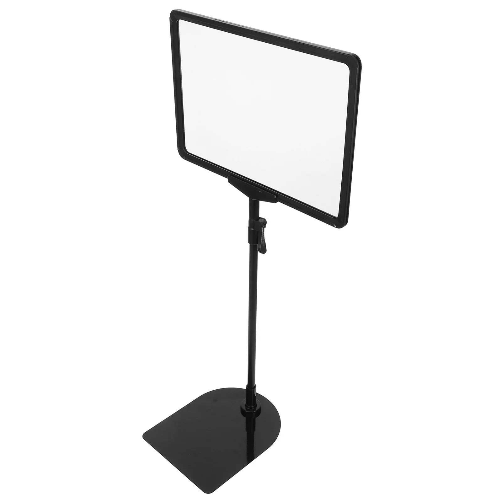 

Poster Stand Advertising Display Floor Sign Holder Desktop Adjustable Plastic Pedestal