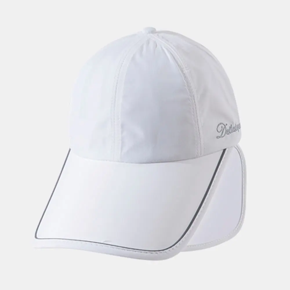 واسعة حافة واقية من الشمس قبعة بيسبول قابل للتعديل قناع سريعة الجافة قابل للسحب قبعة الشمس تنفس قبعة رياضية قابلة للطي النساء/الرجال