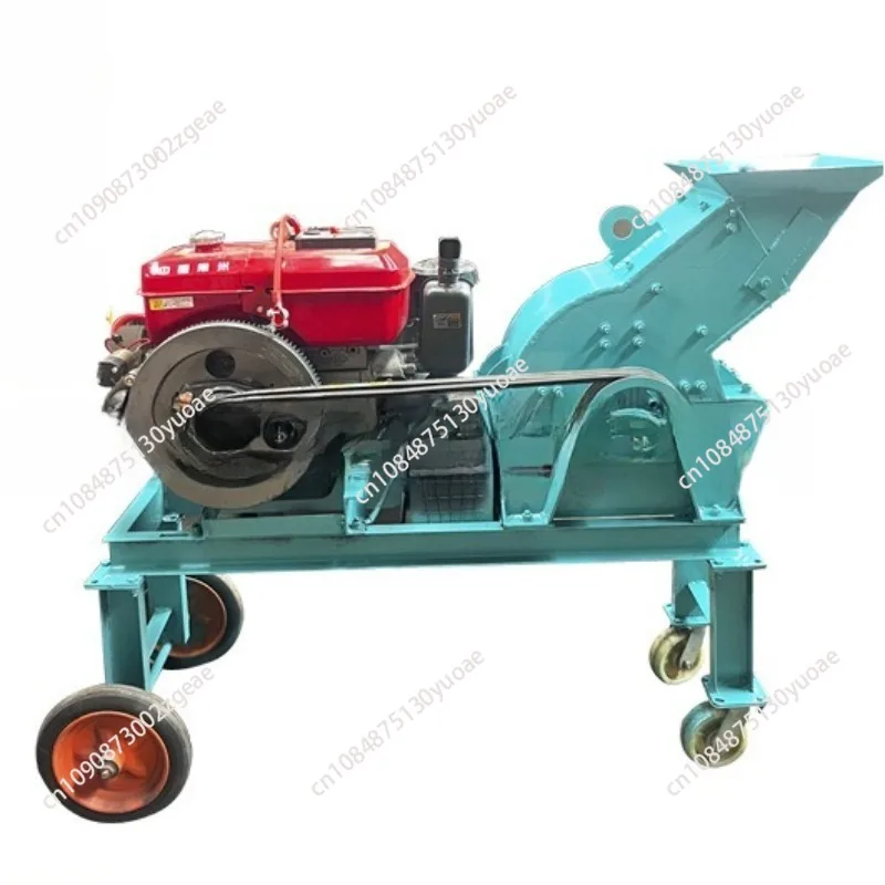 Small Size Mobile Pc200*300 Stone Hammer Mill Rock Crusher Machine With D iesel Engine
