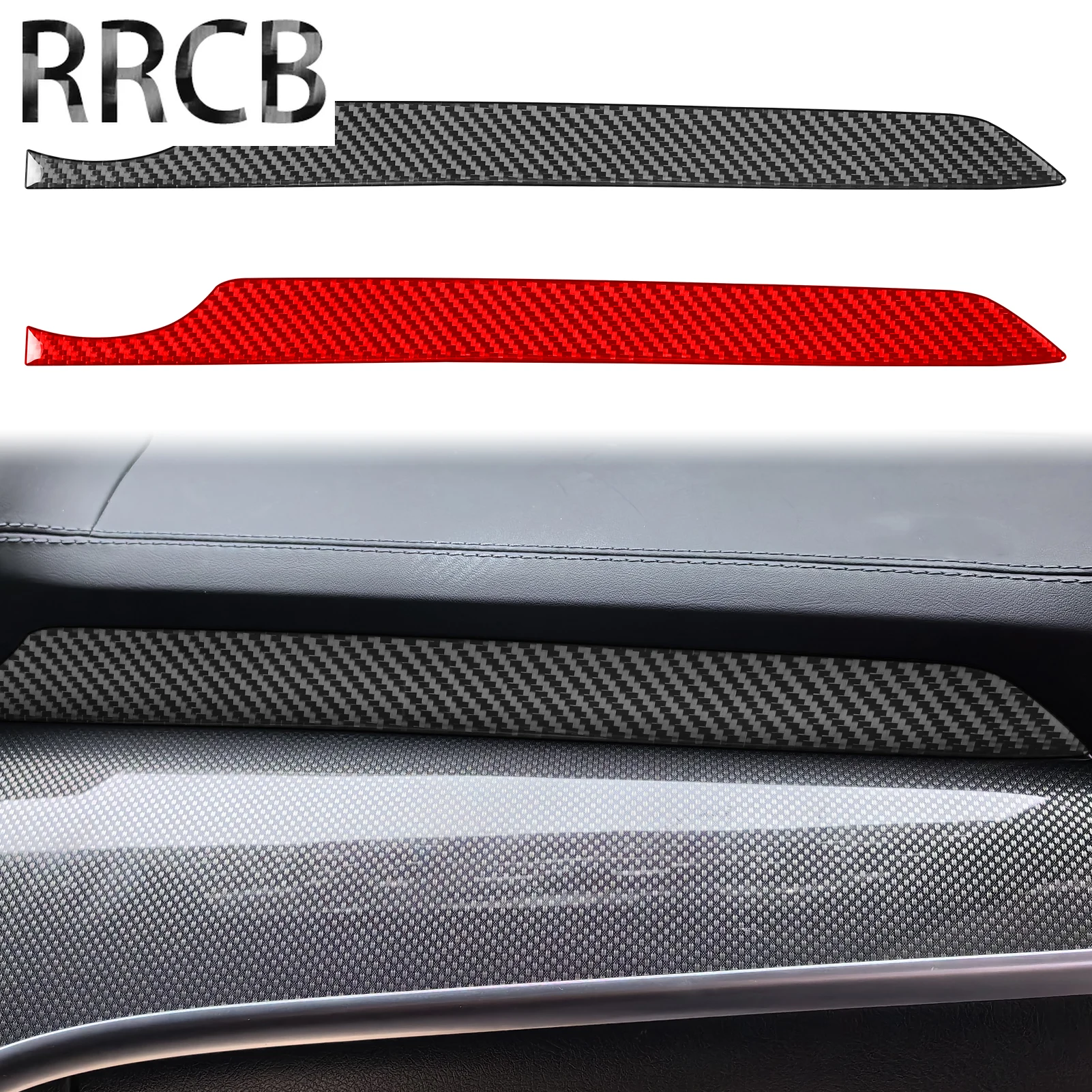 

For Mercedes Benz C-Class W206 2022-2024 Carbon Fiber Dashboard Center Console Panel Interior Cover Sticker Car Accessories Trim