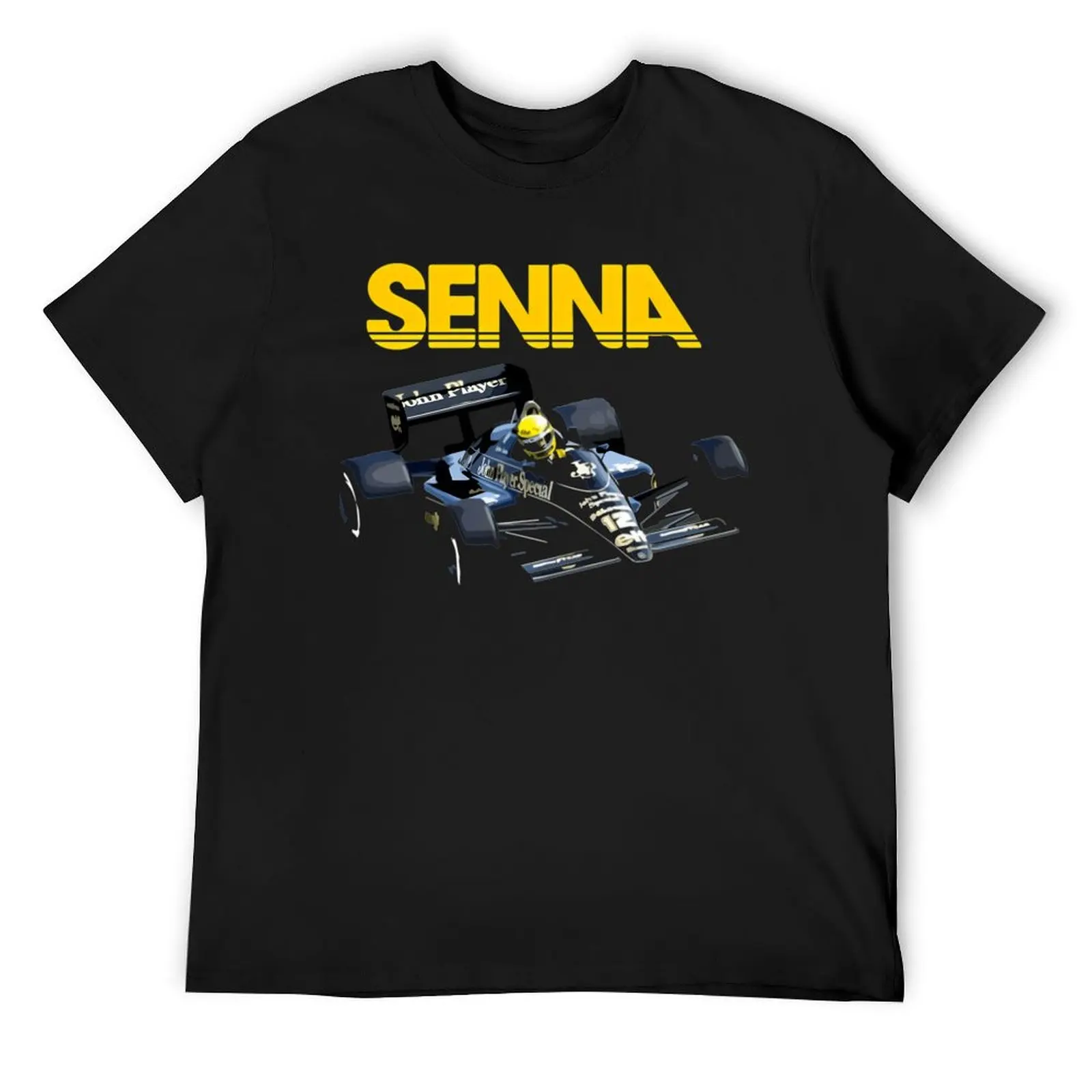 

Ayrton Senna 97T John Player Livery T-Shirt oversized vintage clothes Clothing mens graphic t-shirts hip hop