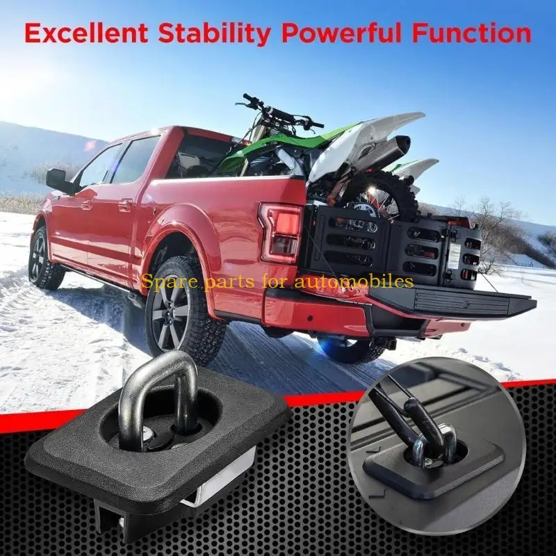 

H58F Set Of 4 Firm Pickup Bed Protecting Devices For F150 F250 F350 Trucks Hold Cargo Motorcycles Race Automobiles Lemon ABS