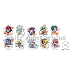 Game Yu-Gi-Oh! ZEXAL Mini Figure Doll Anime YuGiOh Ryoga Yuma Astral Kotori Acrylic Stand Model Plate Cosplay Toy for Gift