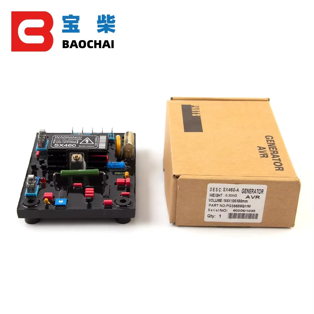 AVR SX460 Diesel Generator Brushless AC Automatic Voltage Regulator AC Generator Parts Accessories