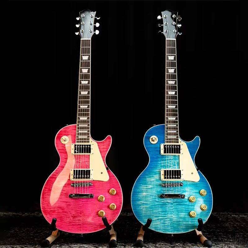 High-quality Professional 6-string Electric Guitar; LP Electric Guitar Suitable for Solo Performances