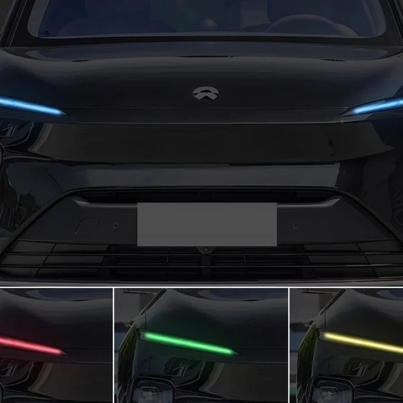 

Для NIO ES8 автомобильные фары дневные ходовые огни автомобильный свет пленка меняющая цвет обновление света декоративная световая пленка модификация