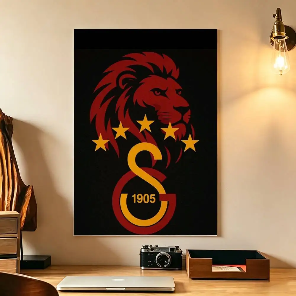 Club Logo G-GalatasarayS Poster Waterproof Wall Art Sticker For Bar Living Room Vintage Decor High Quality Print Gift