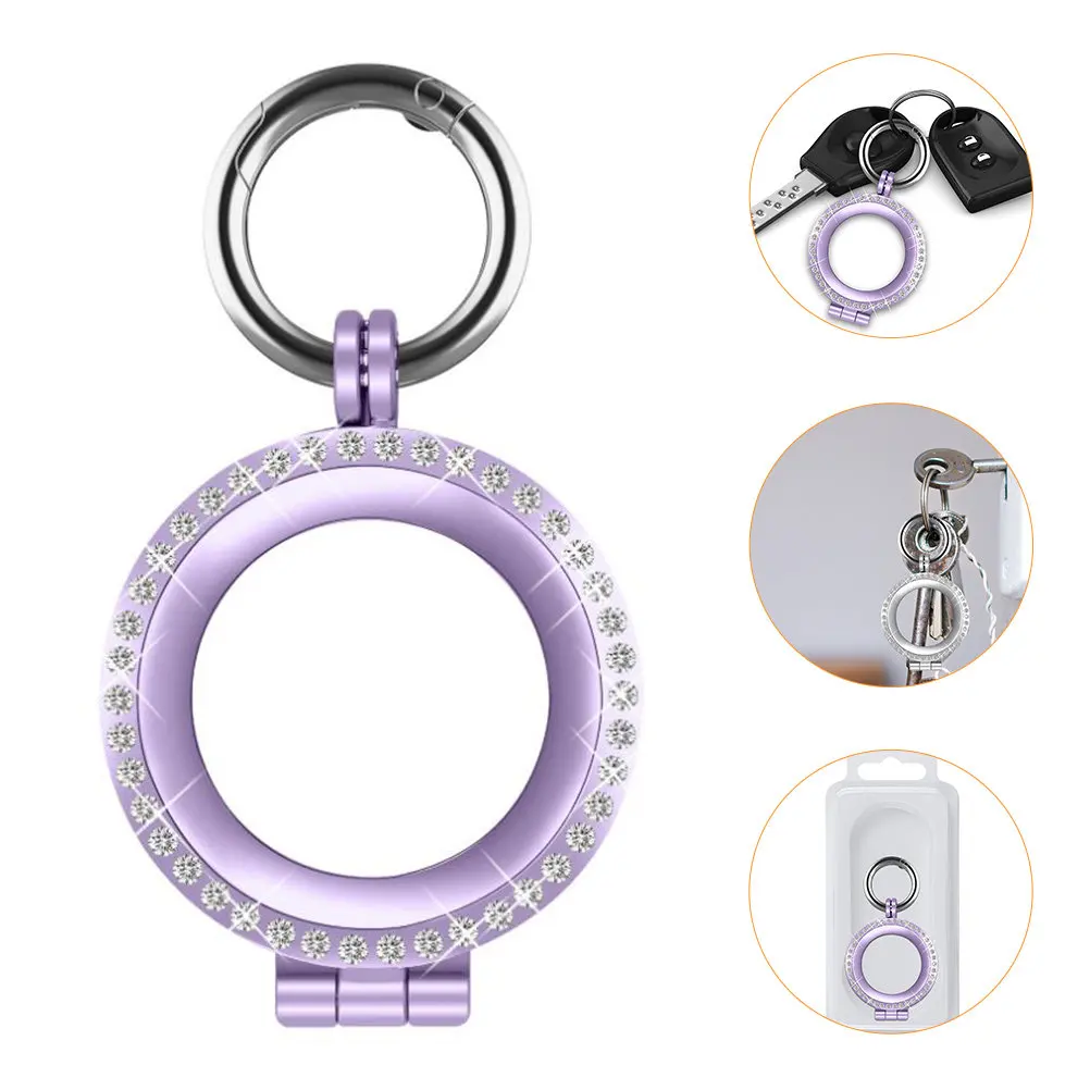 1Pcs Anti-Lost Protective Case Charging Without Blocking Full Protection Cover Key Hook Design Convenient Portable Shell
