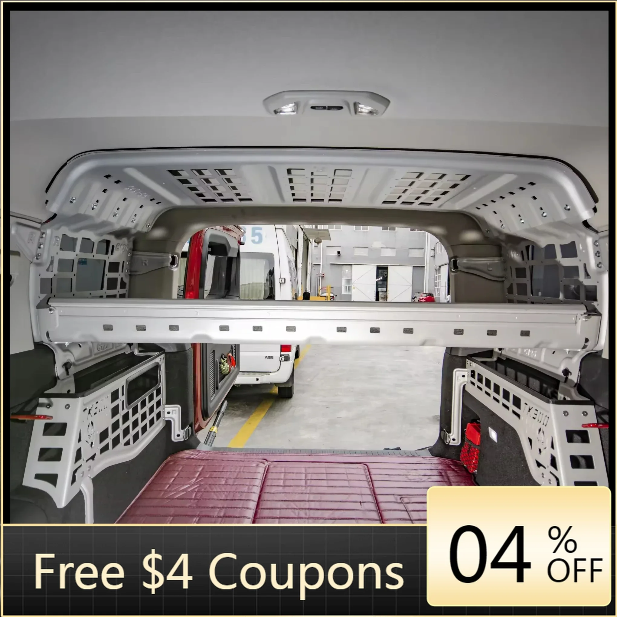 

BR BR GWM TANK 300 Side Window Hanging Net Car Trunk Storage Shelf Organizer Rack JUNXI Aluminum Auto Part