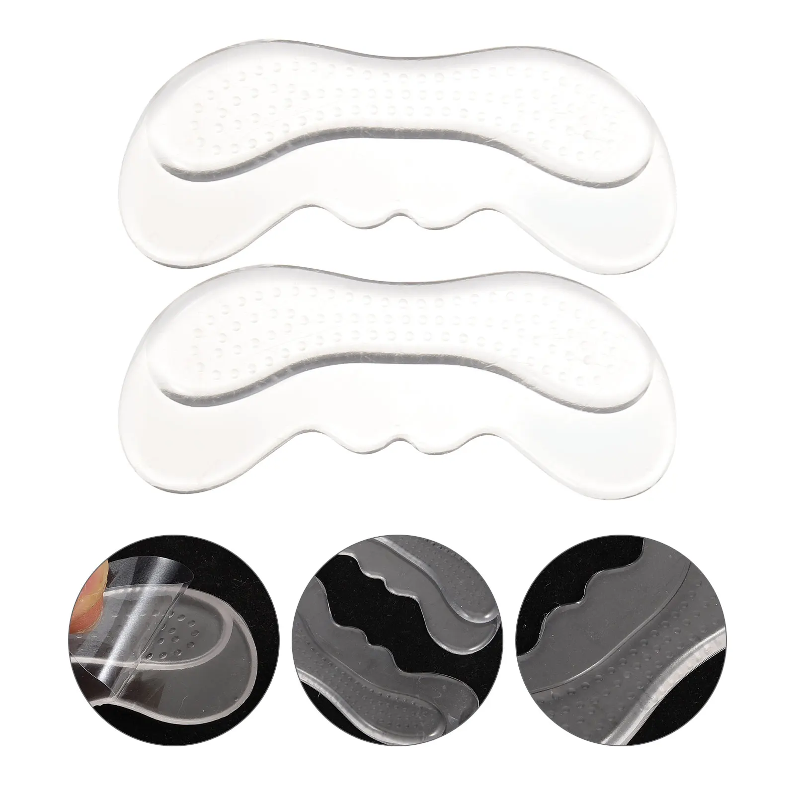 

1pcs Replaceable Pads Comfortable Liners Sweat-Absorbent Skin-Friendly Foot Accessories Wear-Resistant Self-Adhesive Heel