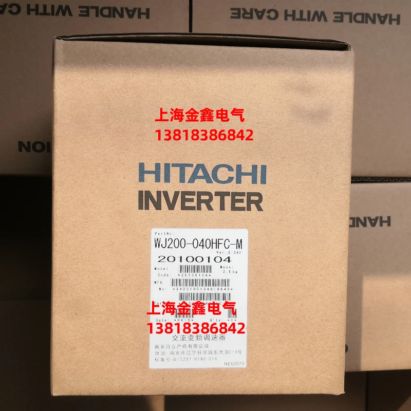 Новый оригинальный инвертор Hitachi HITACHI C1-040HFC2 заменяет WJ200-040HFC-M на складе