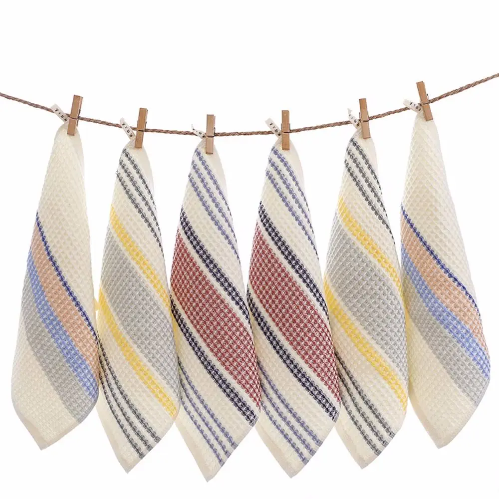 

High Quality Cotton Household Bathroom Dishtowel Cleaning Cloth Hand Towel Washcloth Face Towel Handkerchief