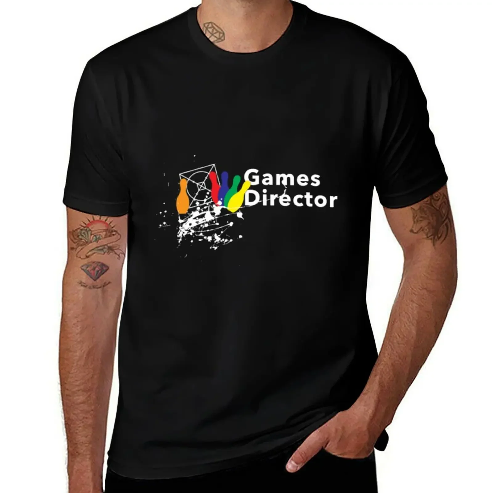 Awana Games Director Custom Logo Active T-Shirt tees sweat valentines clothes T-shirt men