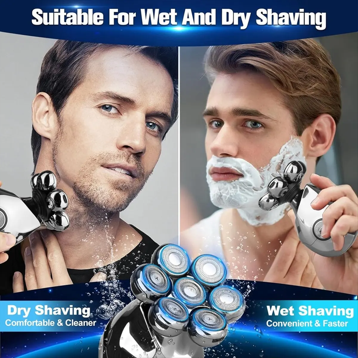 a75u]-electric-head-shaver5-in-1-head-shaver-with-nose-hair-sideburns-trimmerface-brush-7d-rotary-shaver-with-led-display