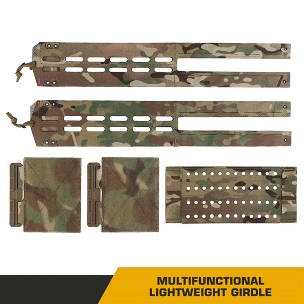 

Universal Quick Release Side Wall Molle Cummerbund JPC AVS LV119 FCPC V5 Hunting Vest Waistband Vest Accessories