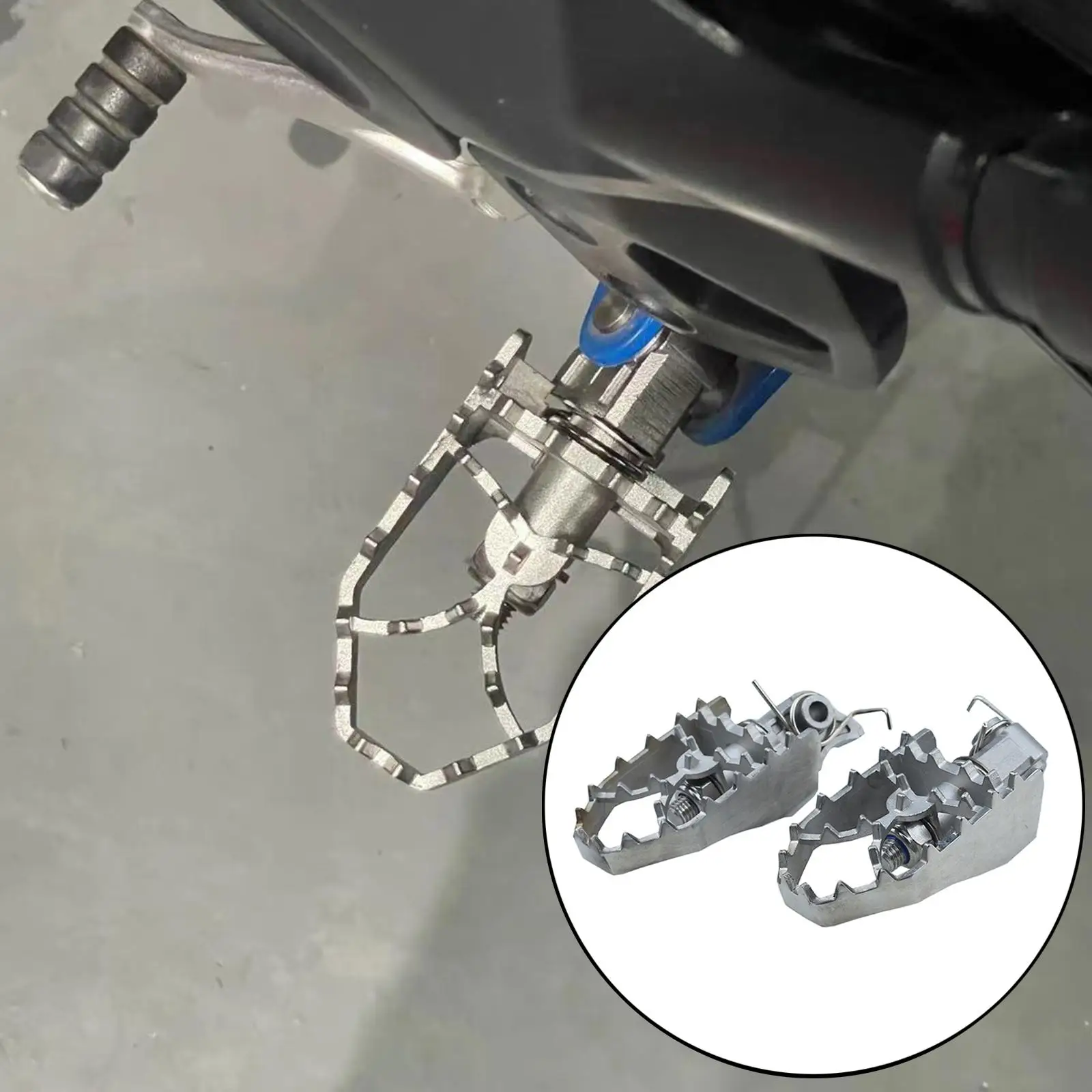 

Rotatable Front Footrests Foot Peg for R1200GS R1250GS F750GS
