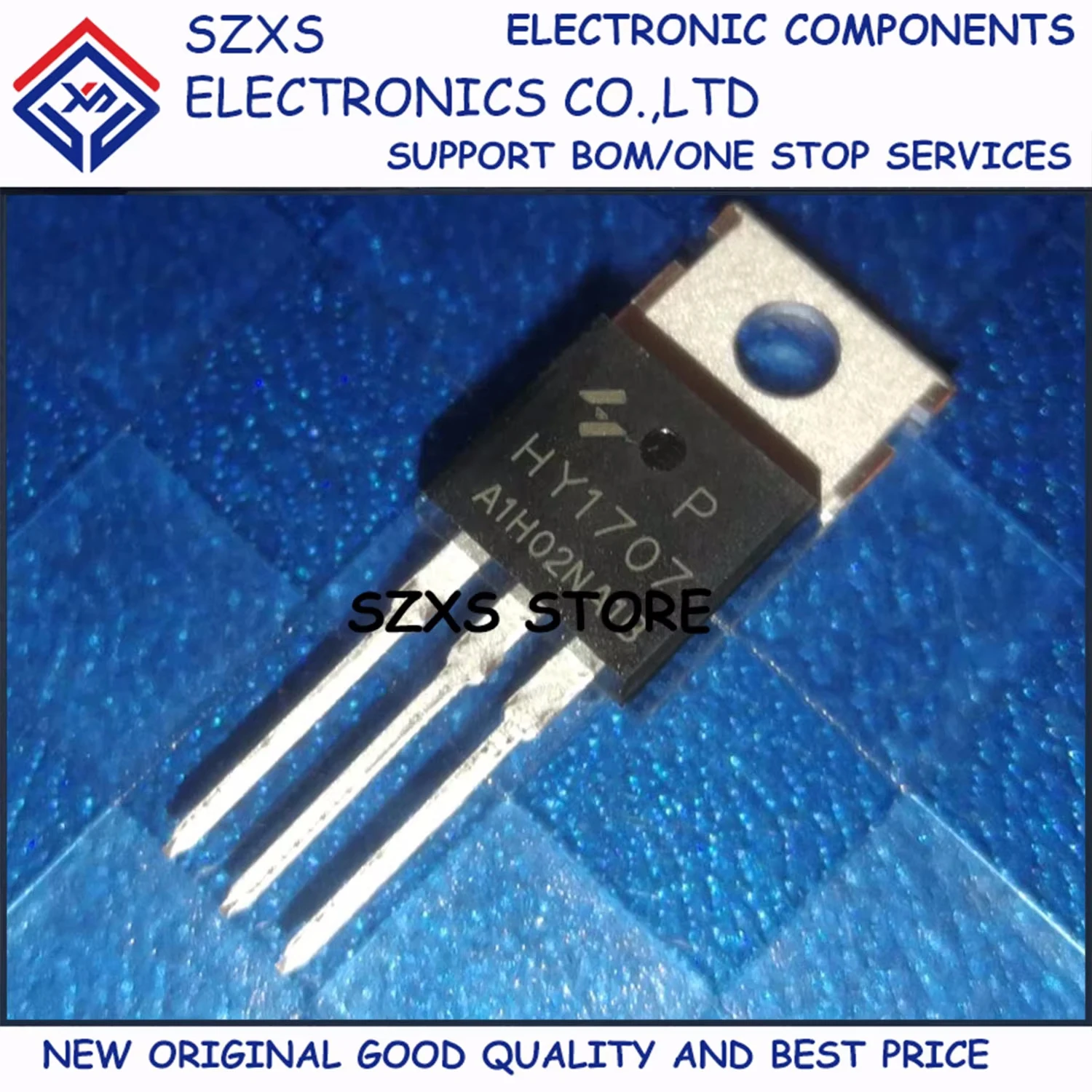 New Original 10Pcs HY1707P HY1707 TO-220 70V 80A MOSFET Field Effect Transistor In Stock Electronic Components Good Quality