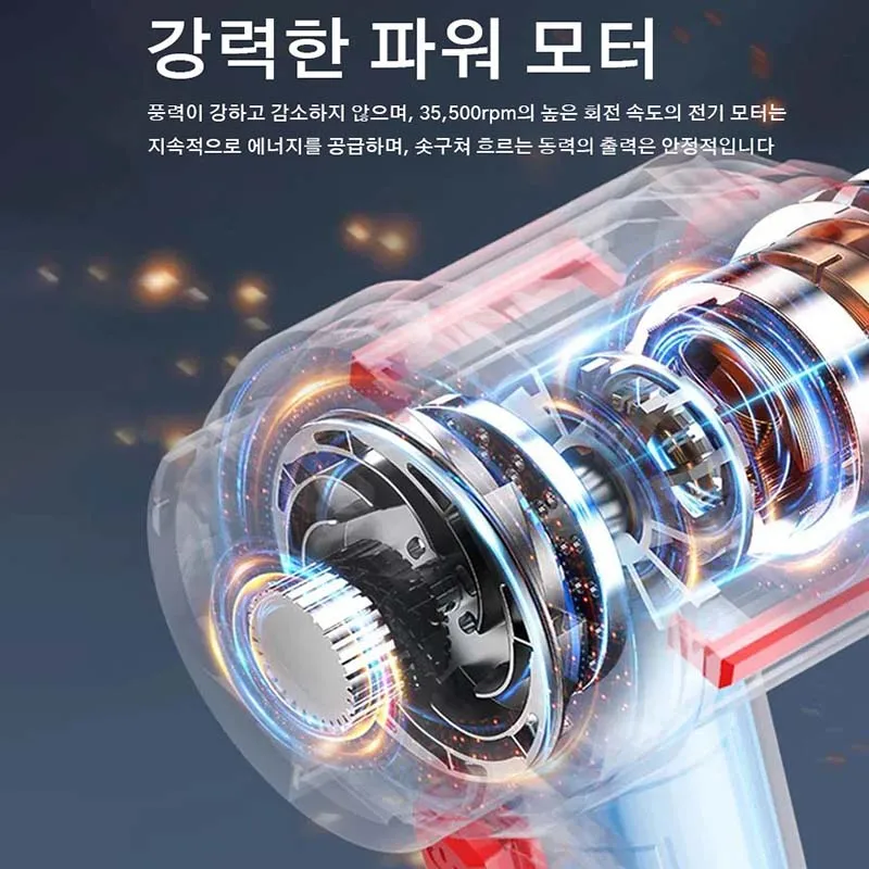 Wireless Charging Portable Car Vacuum Cleaner 4in1 Multi functional Power Vacuum Cleaner Handheld Charging Brushless Vacuum Clea