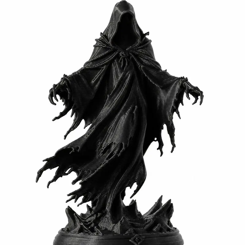3D-gedruckte Gesichtslose Geister-Schicksalsengel-Figur Gotische Horror-Desktop-Halloween-Dekoration