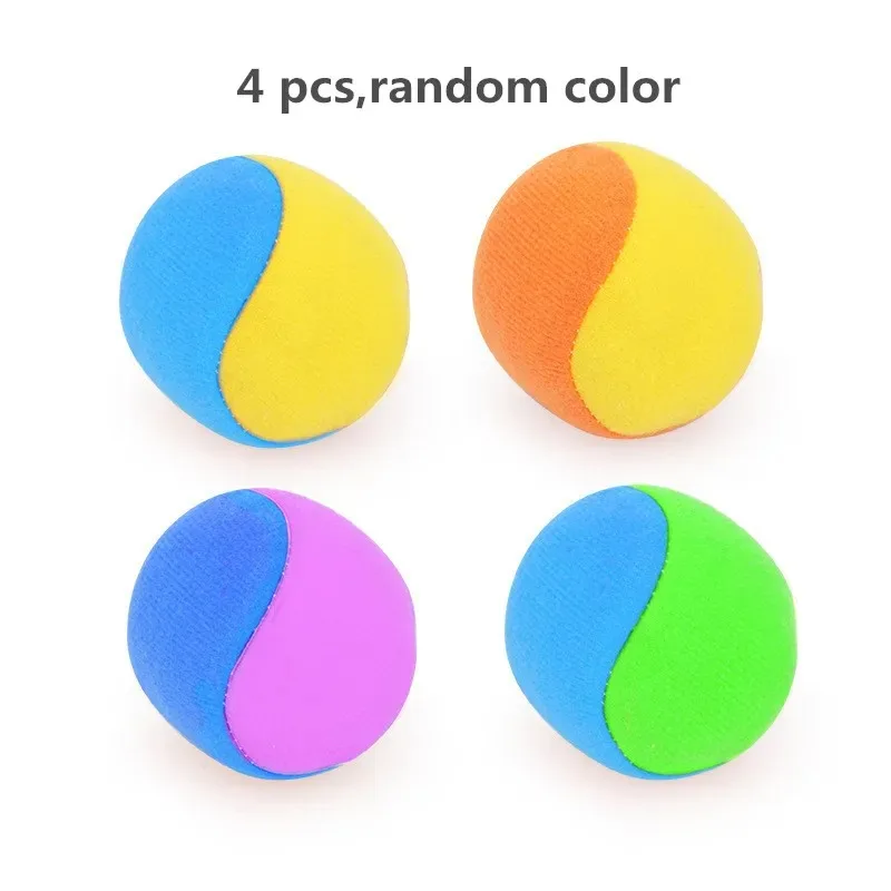 Set De Dodgeball Con 2 Chalecos Adhesivos Y 10 Bolas De Algodón – Juego De Lanzamiento Para Niños, Deportes Al Aire Libre