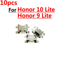 10pcs New Micro USB Plug Charging Port Connector Socket For Huawei Honor 10 Lite / Honor 9 Lite