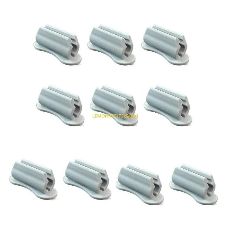 

C90C 10Pcs Adhesive Pen Clip Holder Fit Pen Diameter 5mm-18mm Pen Silicone Pencil Holder for Fountain Pen Gel Pen Marker Pen