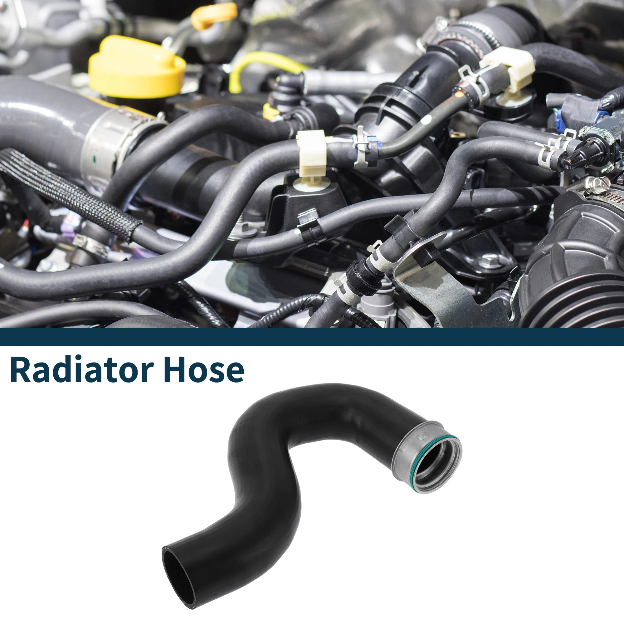 

Motoforti Radiator Hose Heater Hose for Mercedes-Benz Sprinter 209 CDI 06-11 No.9065282282 Rubber Boost Hose Black 1 Pc