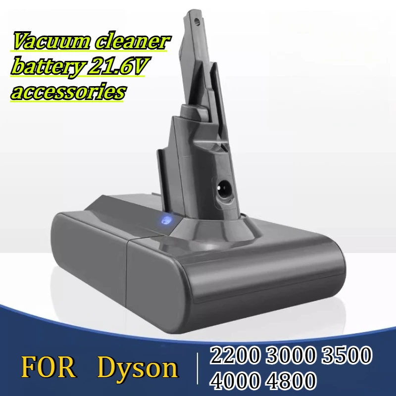 2200mah-4800mAh Suitable for Dyson Vacuum Cleaner Battery V7 SV11 Battery 21.6V Accessories Lithium Long Range Battery Pack