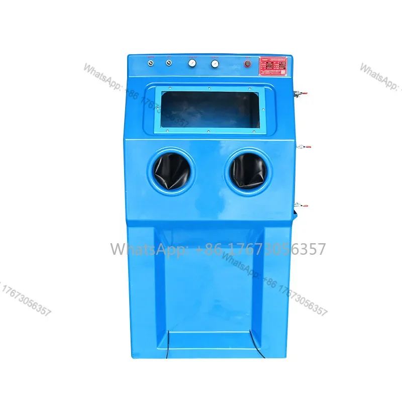 Manual Liquid Sand Blasting Box Type Water Sander Manufacturer Environmental Protection Wet Sand Blasting Equipment