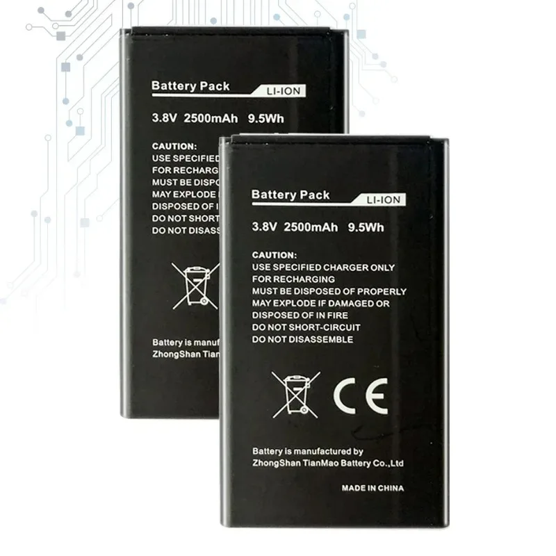 3.8V 2500mAh Rechargeable Mobile Phone Batteries M 5 For AGM M5 Portable Battery