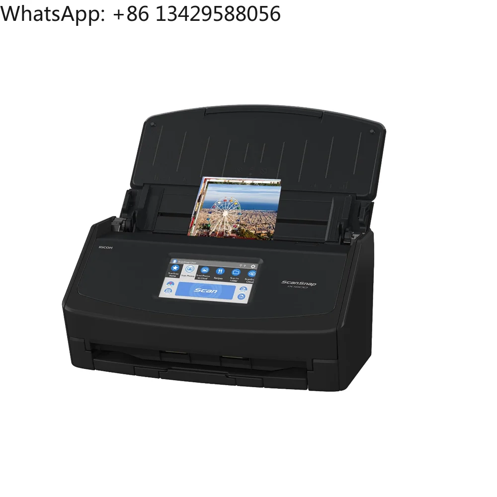 

Fujitsu ScanSnap IX1600 ADF USB Document Scanner 600 X 600 DPI A4 Black White In Stock