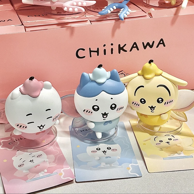 Chiikawa série bon partenaire boîte aveugle poupée jouet à la mode figure ornement de bureau Anime dessin animé périphérique usagi hachiware chiikawa